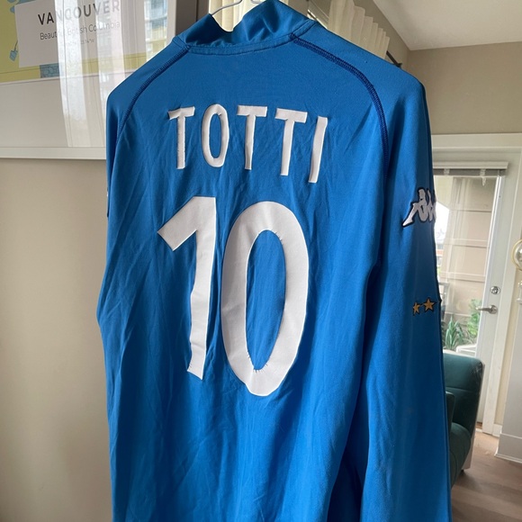 Totti jersey from 2000, 24+ years old vintage jersey, iconic Italian player! - Picture 4 of 4